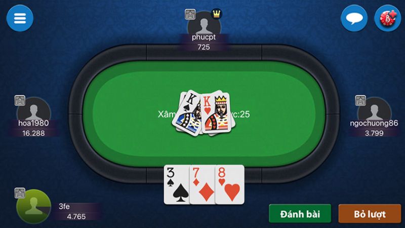 Trò chơi Sâm Lốc bắt đầu khi bàn chơi có đủ từ 2 đến 5 người tham gia